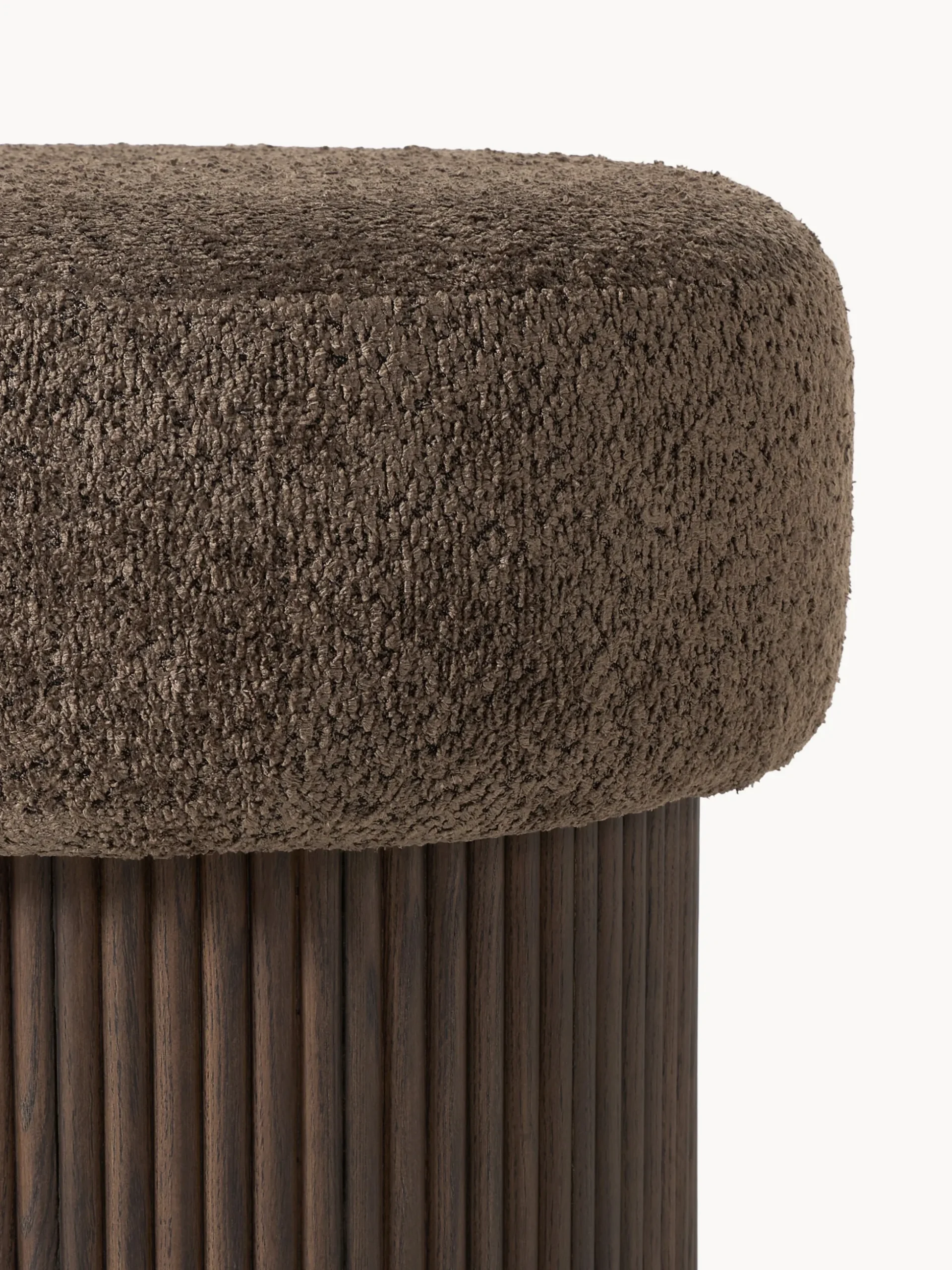 Pouf imbottito con contenitore Nala