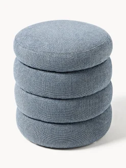 Pouf imbottito con contenitore Alto