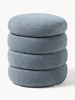 Pouf imbottito con contenitore Alto