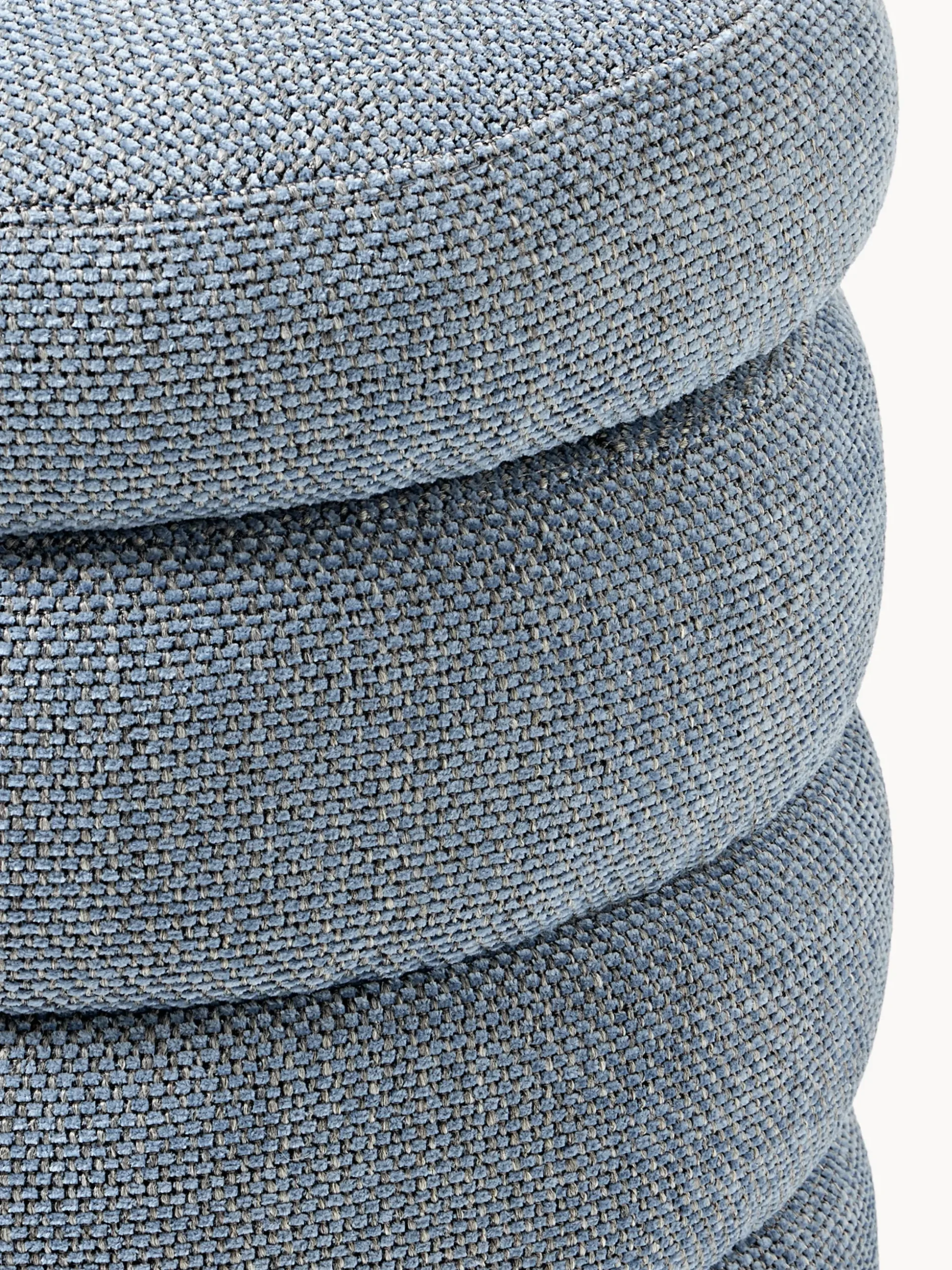 Pouf imbottito con contenitore Alto