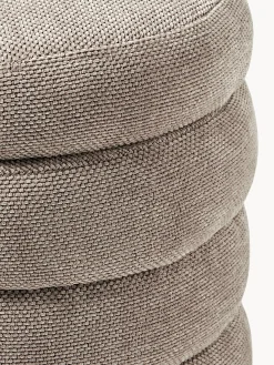 Pouf imbottito con contenitore Alto