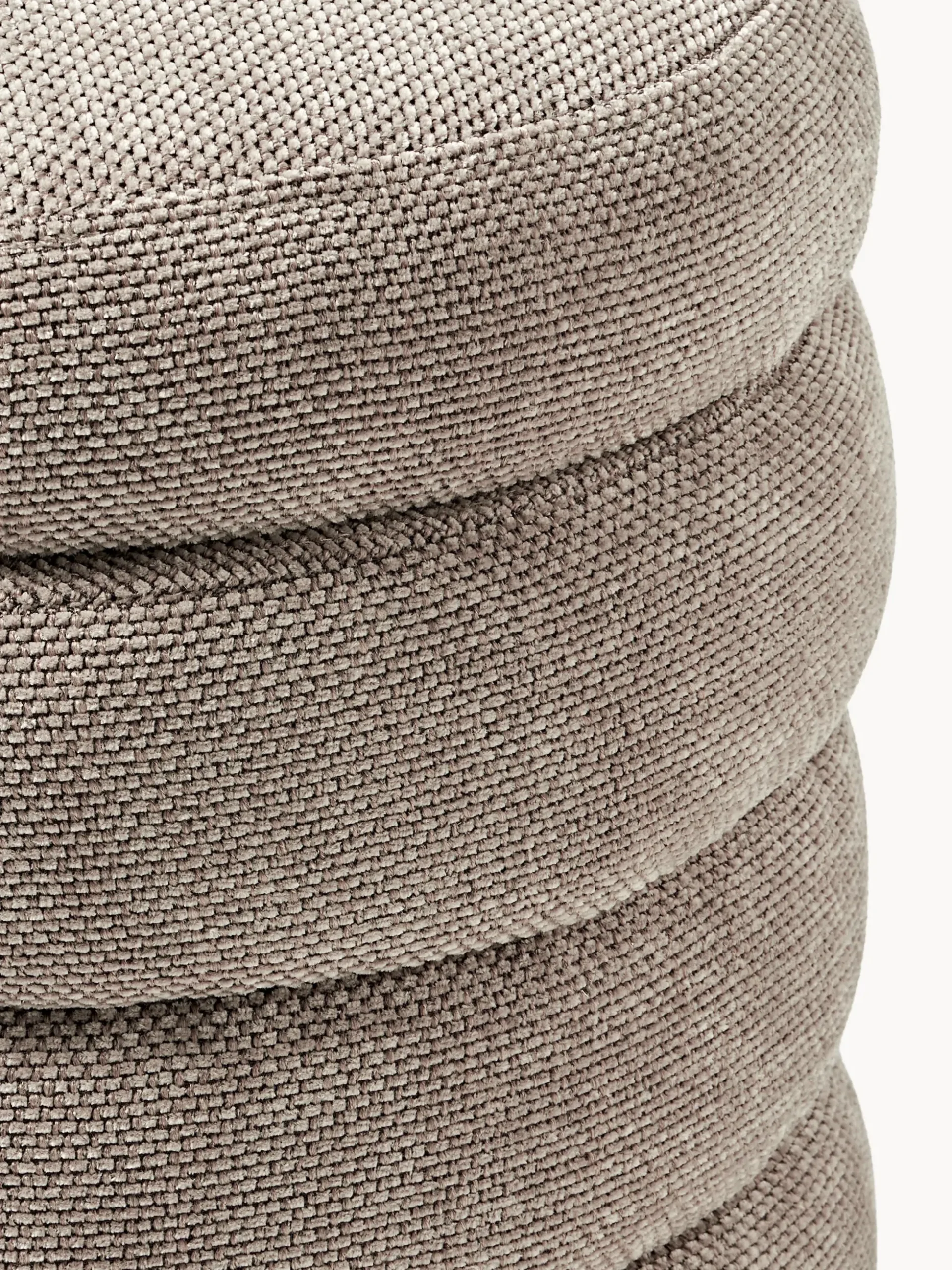Pouf imbottito con contenitore Alto