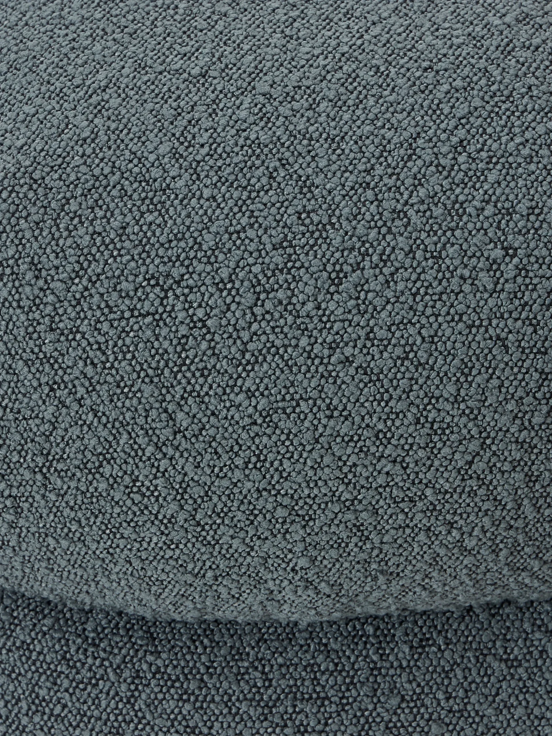 Pouf imbottito in bouclé Ellie