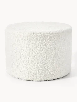 Pouf in teddy Daisy