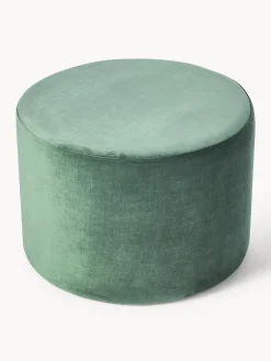 Pouf in velluto Daisy