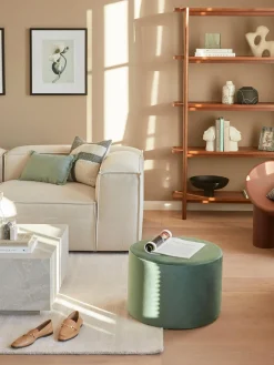 Pouf in velluto Daisy