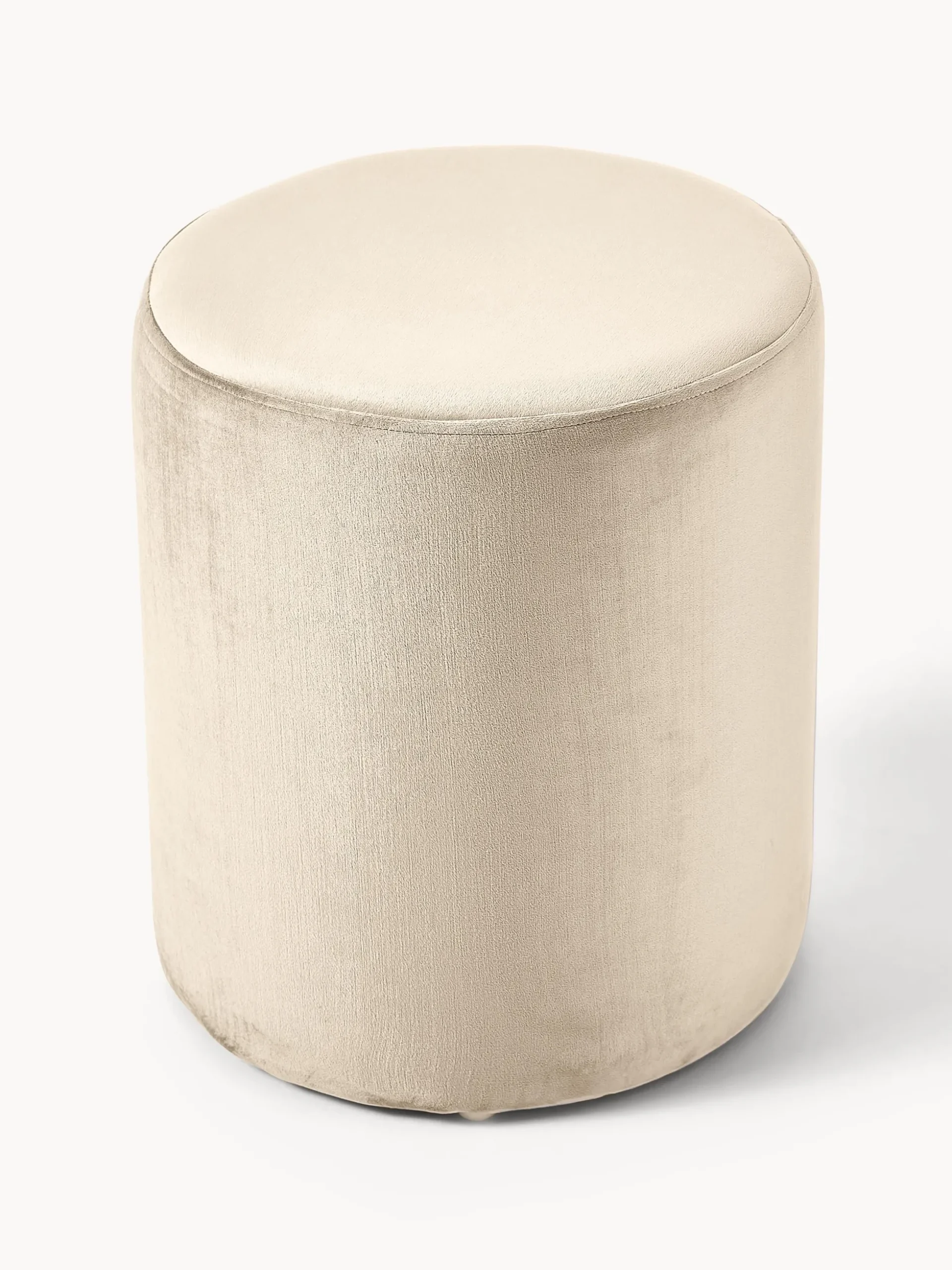 Pouf in velluto Daisy