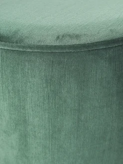 Pouf in velluto Orchid