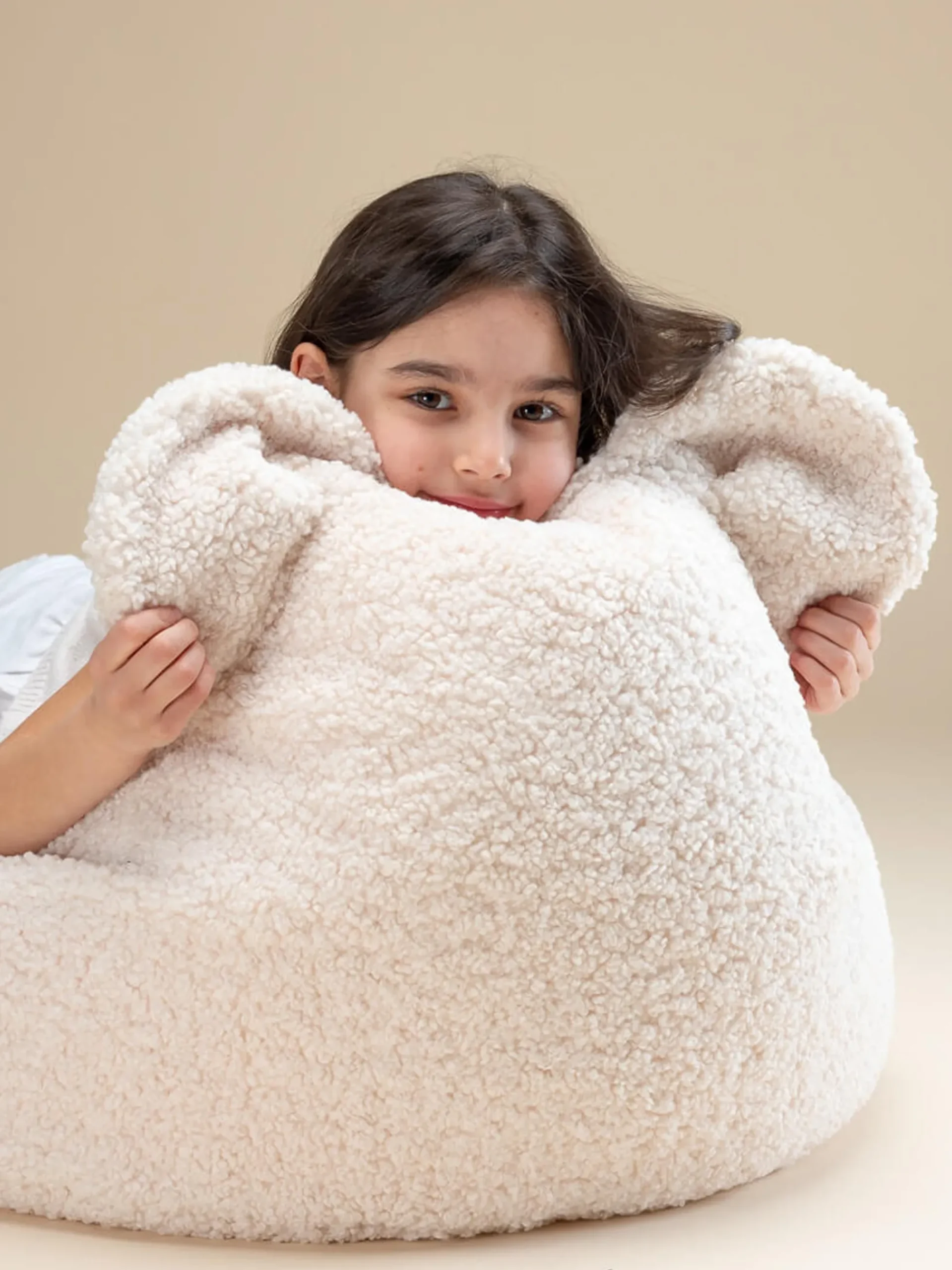 Pouf per bambini in teddy Bear