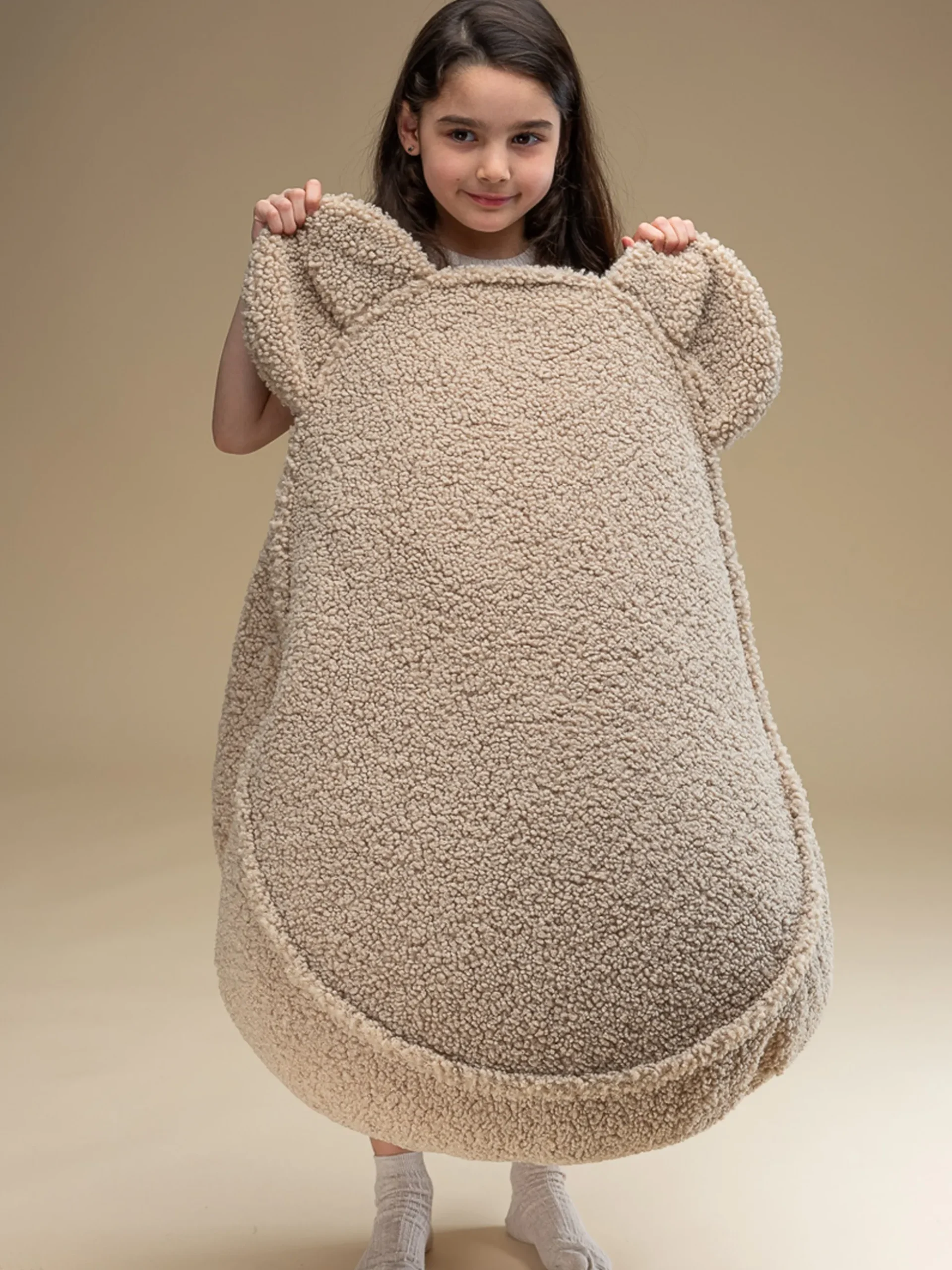 Pouf per bambini in teddy Bear