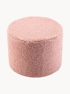 Pouf per bambini in teddy Sugar Ø 40 cm