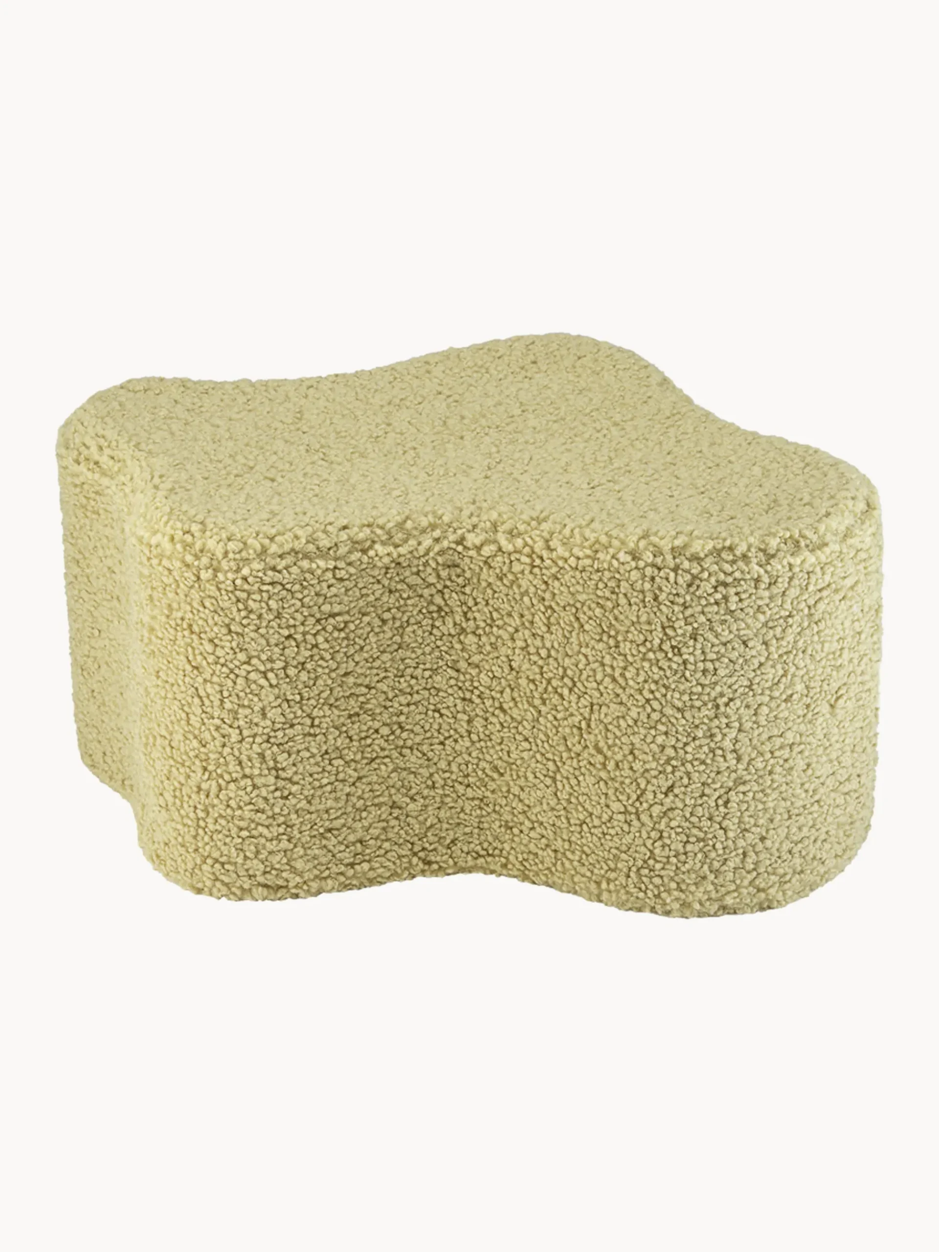 Pouf per bambini in teddy fatto a mano Cloud