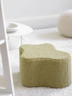 Pouf per bambini in teddy fatto a mano Cloud
