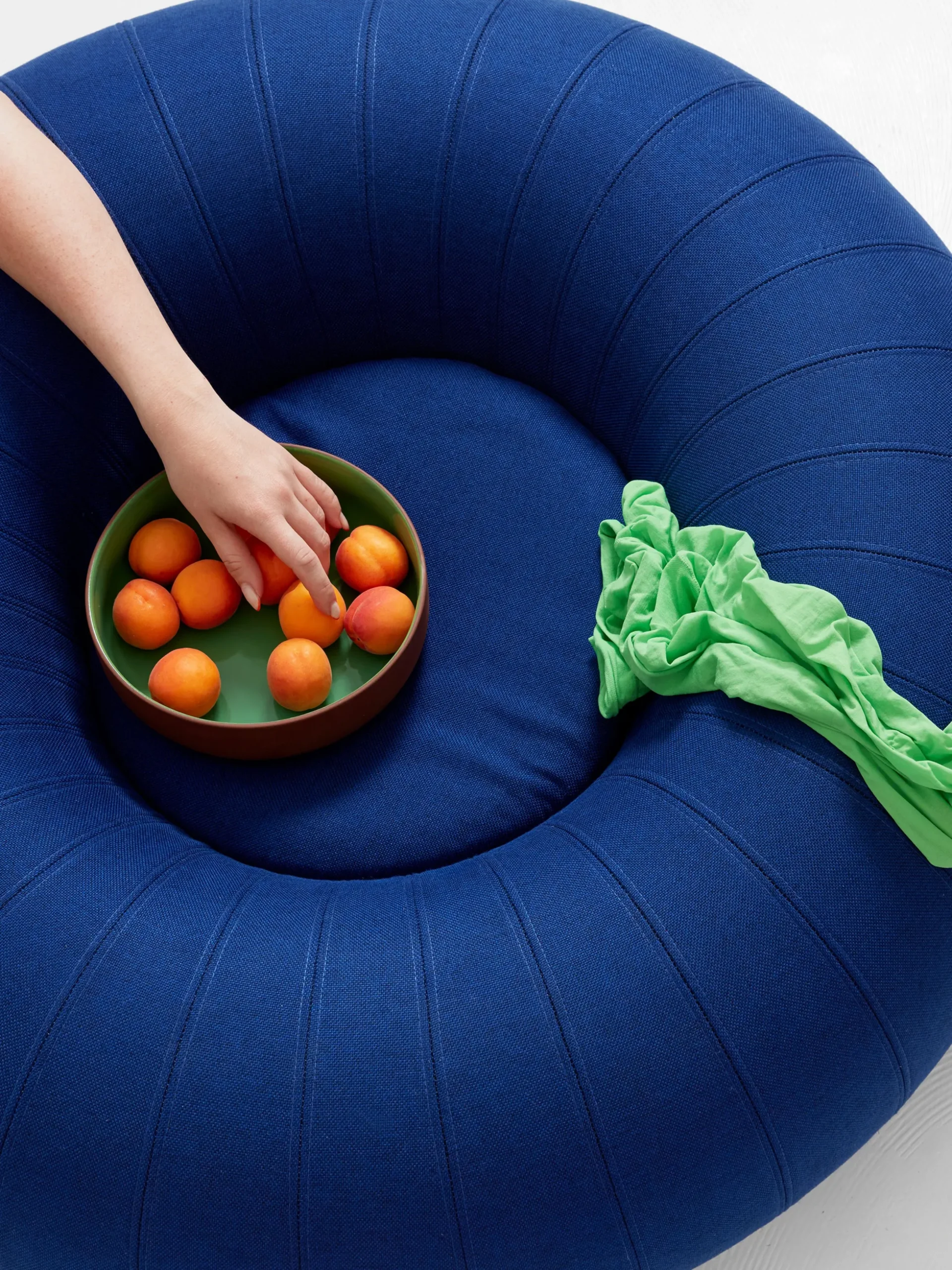 Pouf rotondo Float