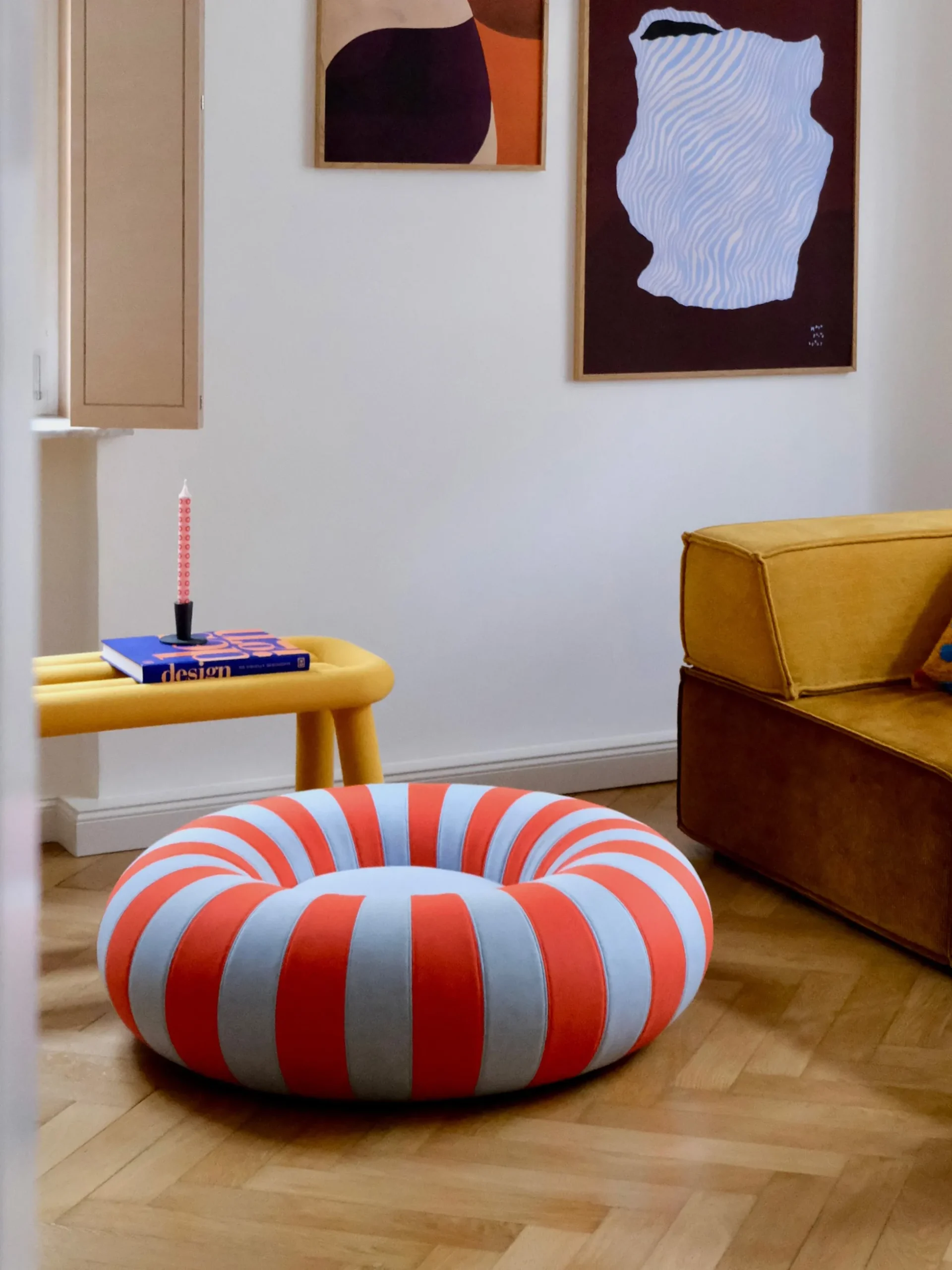 Pouf rotondo Float