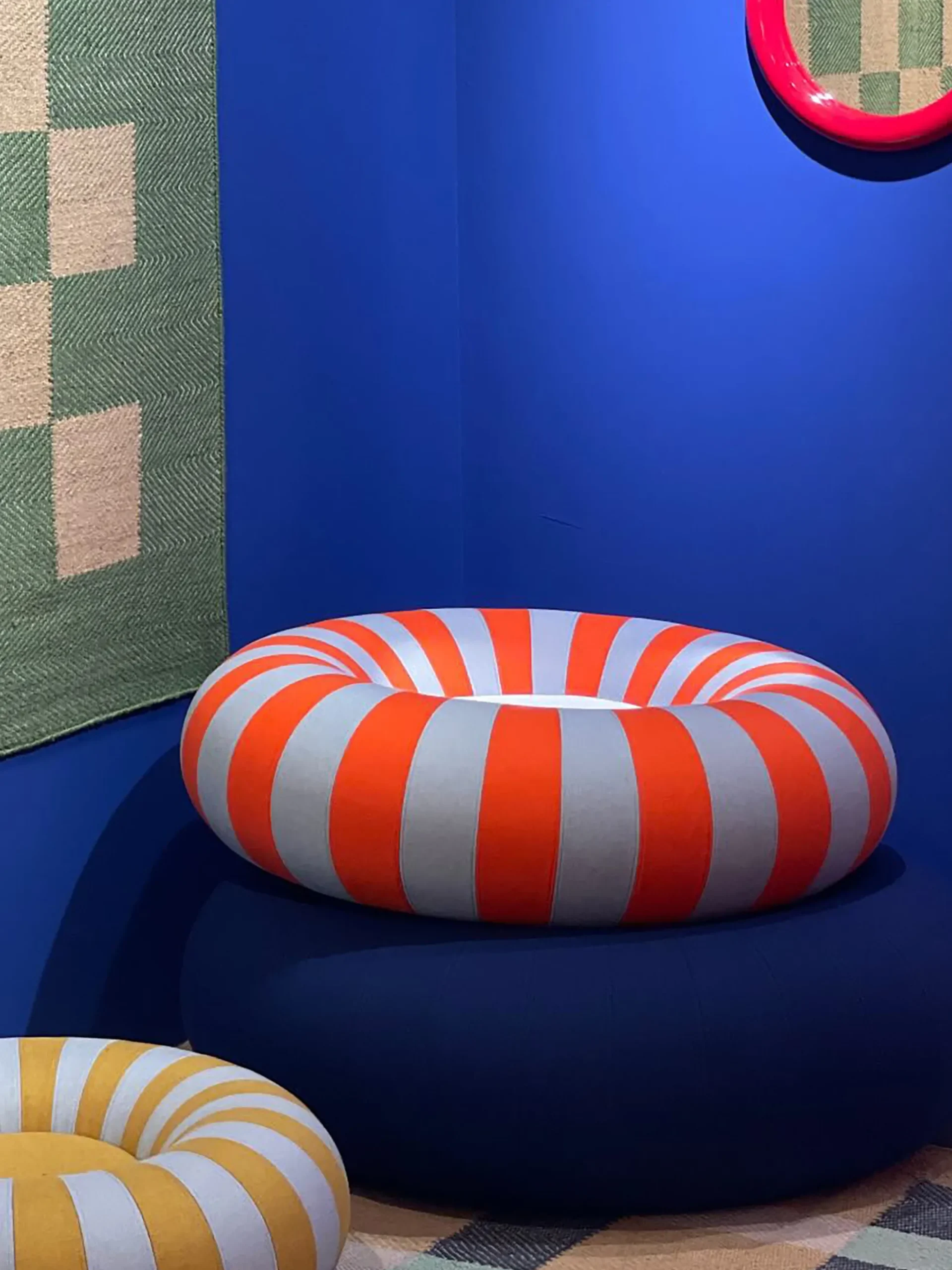 Pouf rotondo Float