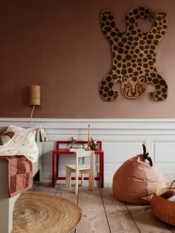 Pouf sacco in cotone organico Pear Bean