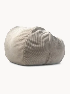 Pouf sacco in velluto a coste Vetsak