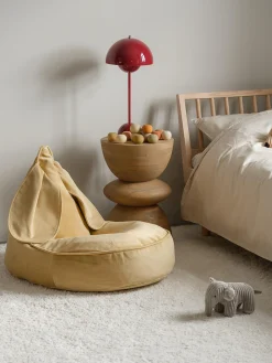 Pouf sacco per bambini in velluto Bunny