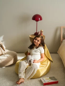 Pouf sacco per bambini in velluto Bunny