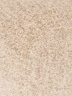 Pouf alto in bouclé Wolke