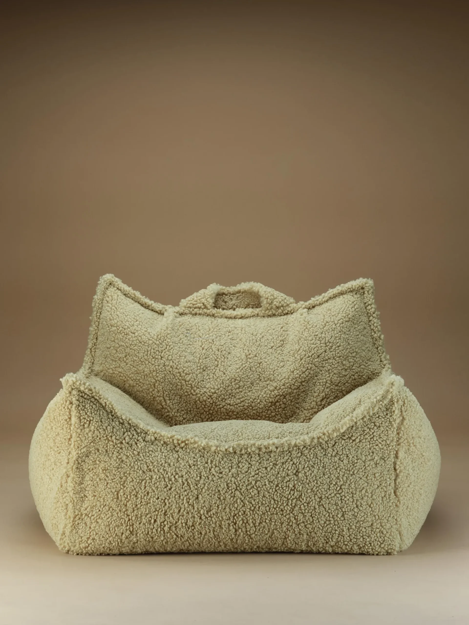 Pouf a sacco per bambini in teddy Sugar