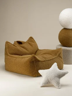 Pouf a sacco per bambini in teddy Sugar