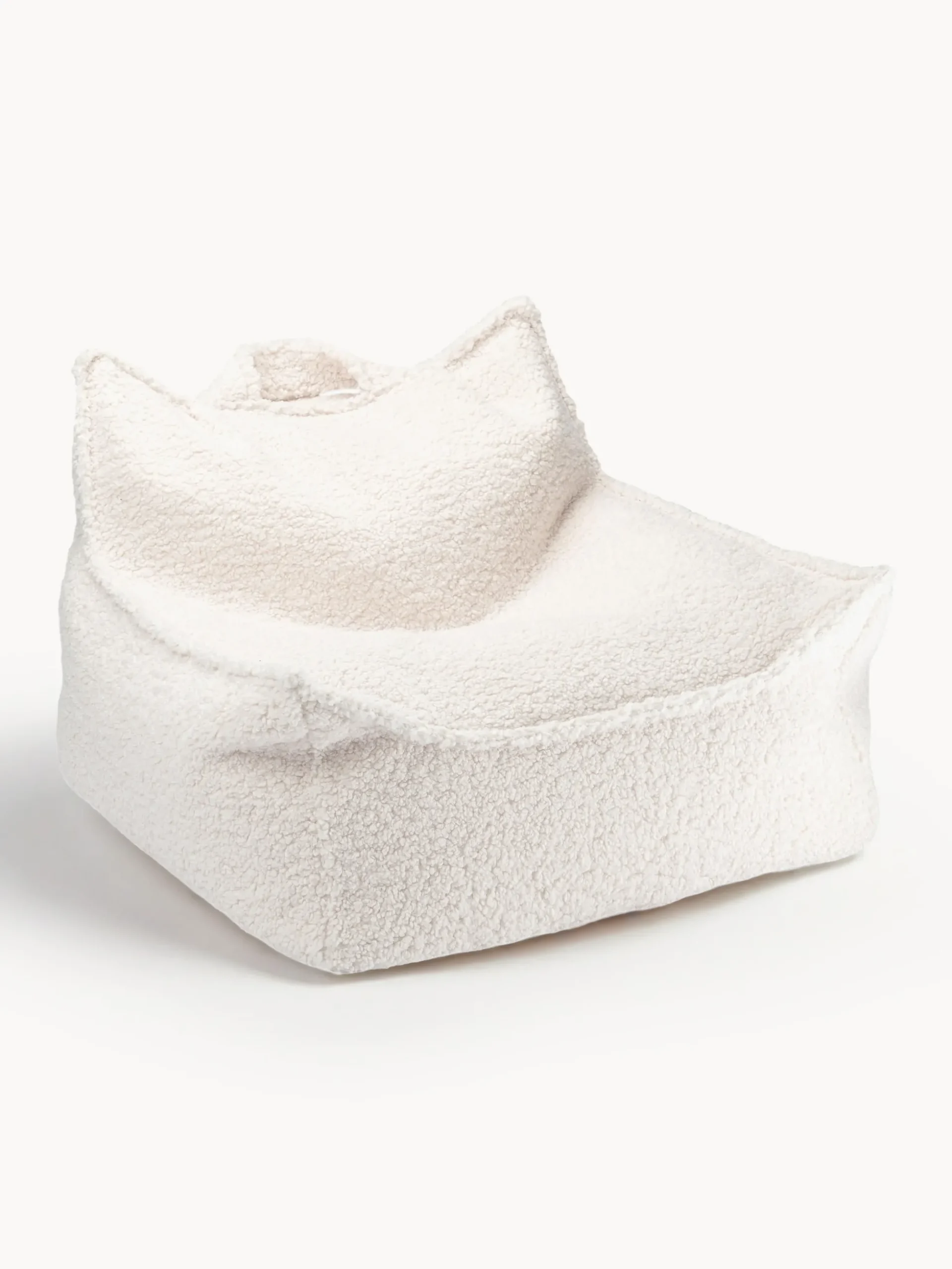 Pouf a sacco per bambini in teddy Sugar