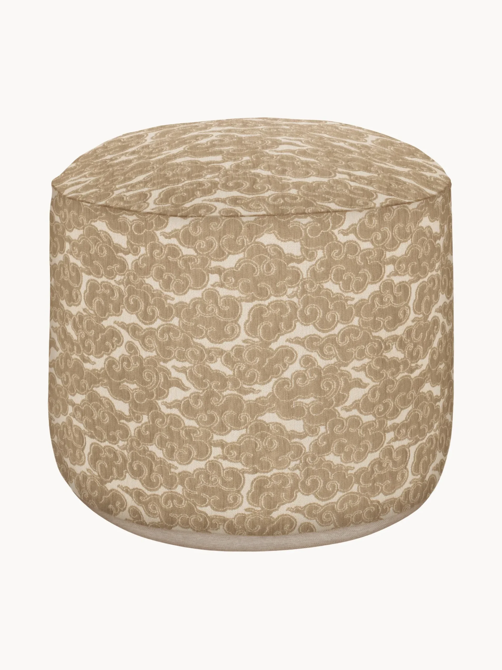 Pouf da esterno fatto a mano Yin