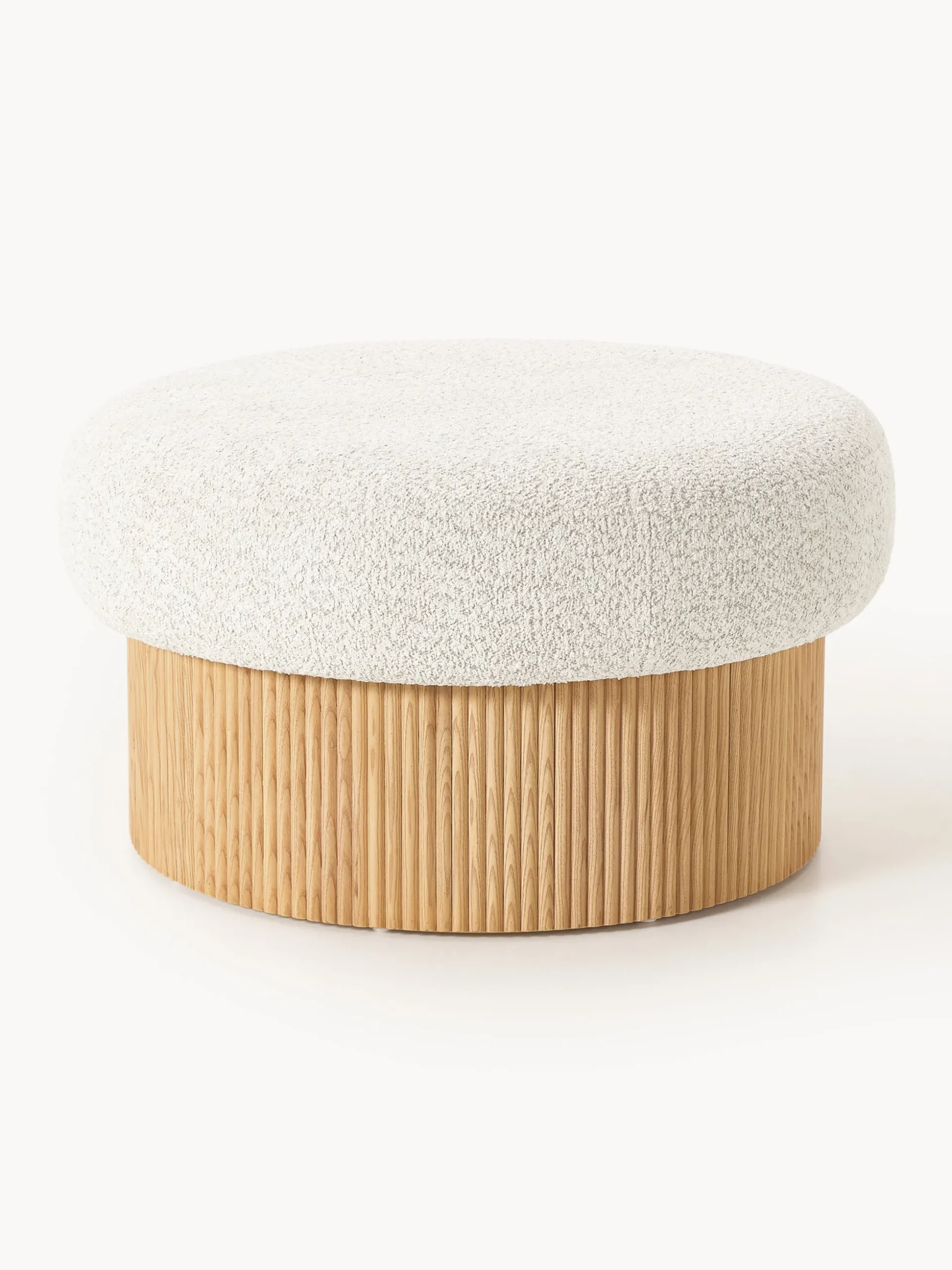 Pouf grande imbottito con contenitore Nala