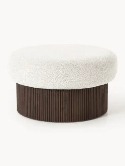 Pouf grande imbottito con contenitore Nala