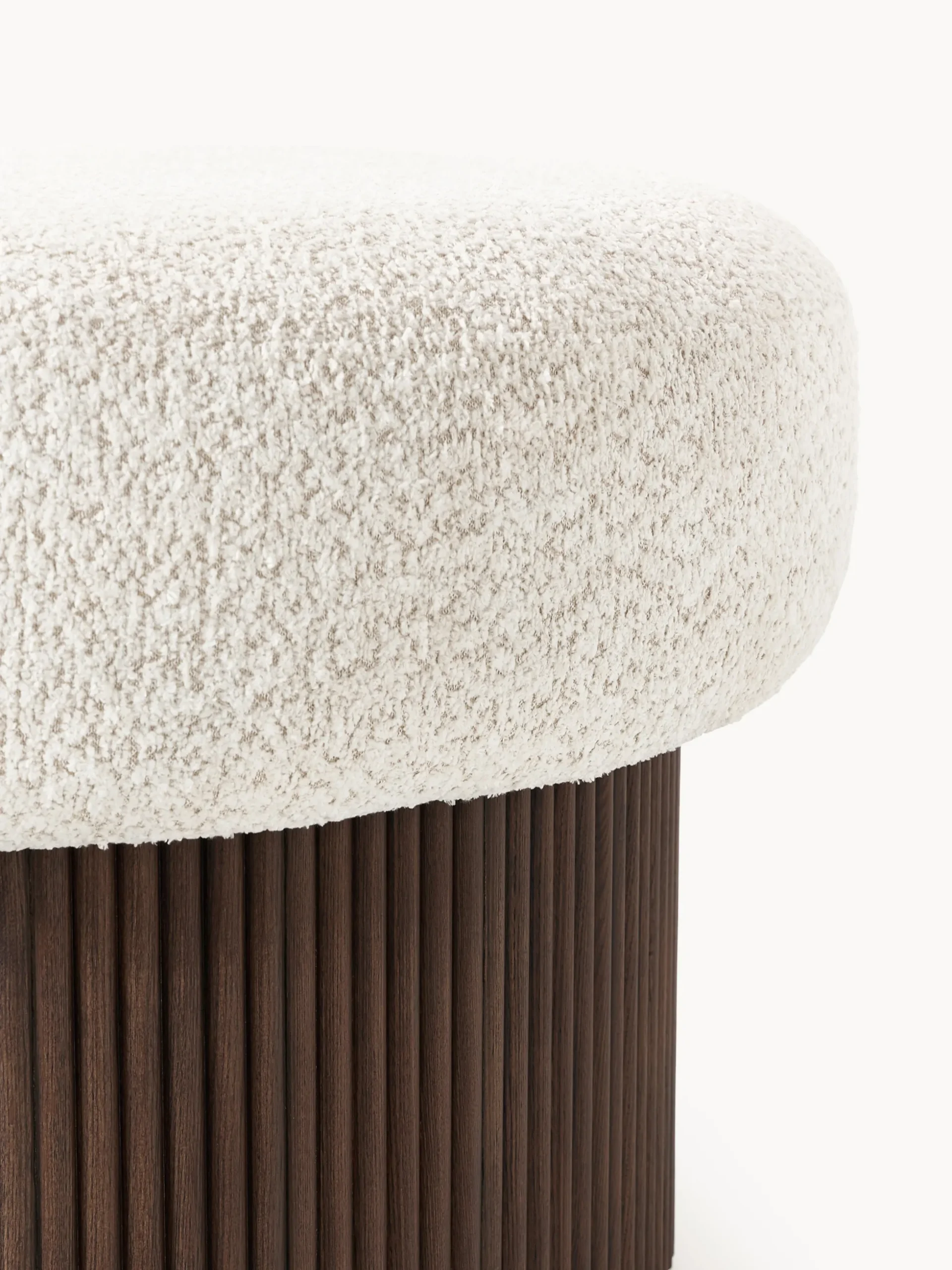 Pouf grande imbottito con contenitore Nala