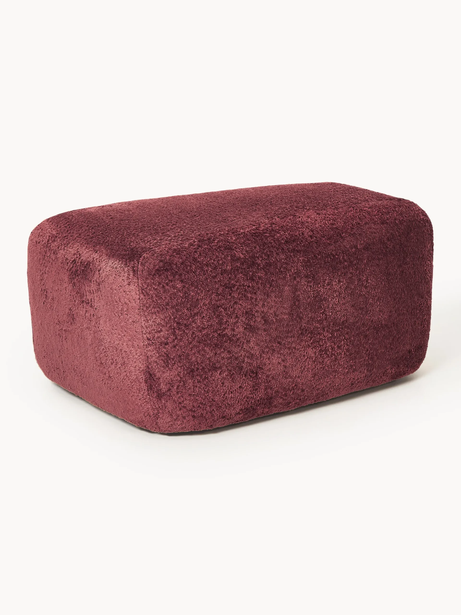 Pouf grande in bouclé Wolke