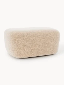 Pouf grande in bouclé Wolke