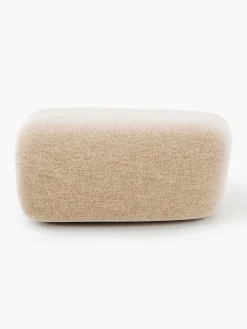 Pouf grande in bouclé Wolke