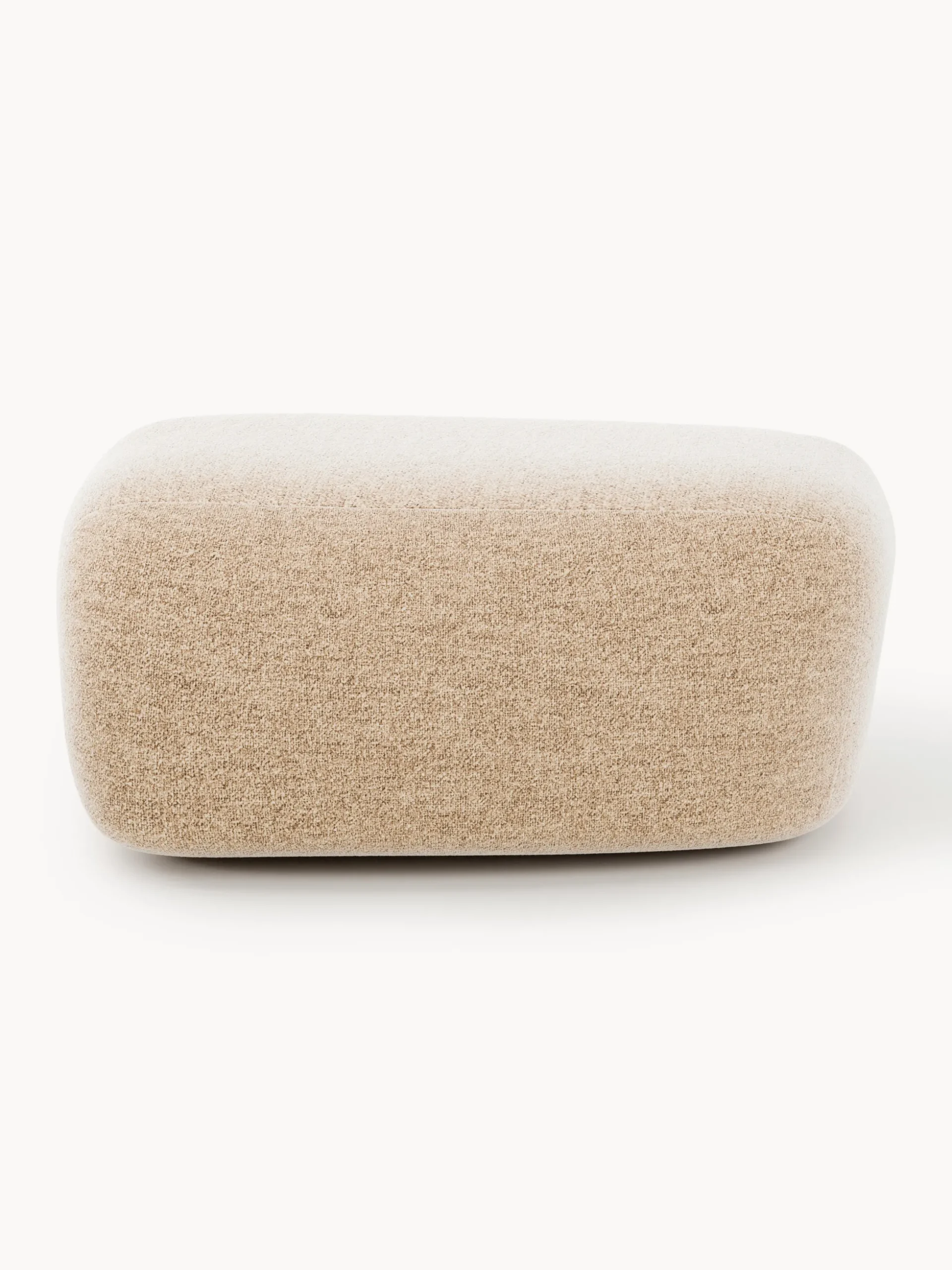 Pouf grande in bouclé Wolke