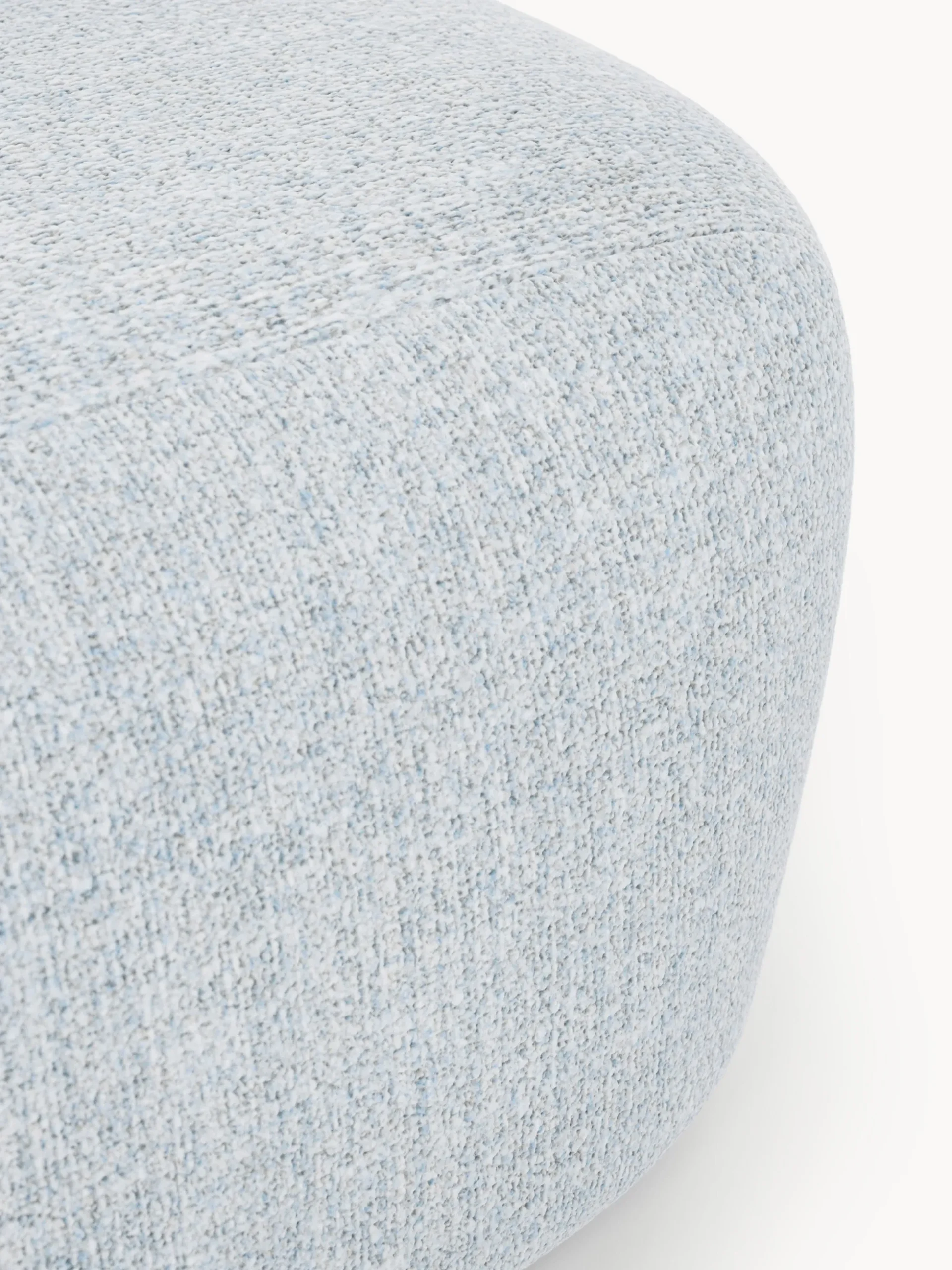 Pouf grande in bouclé Wolke
