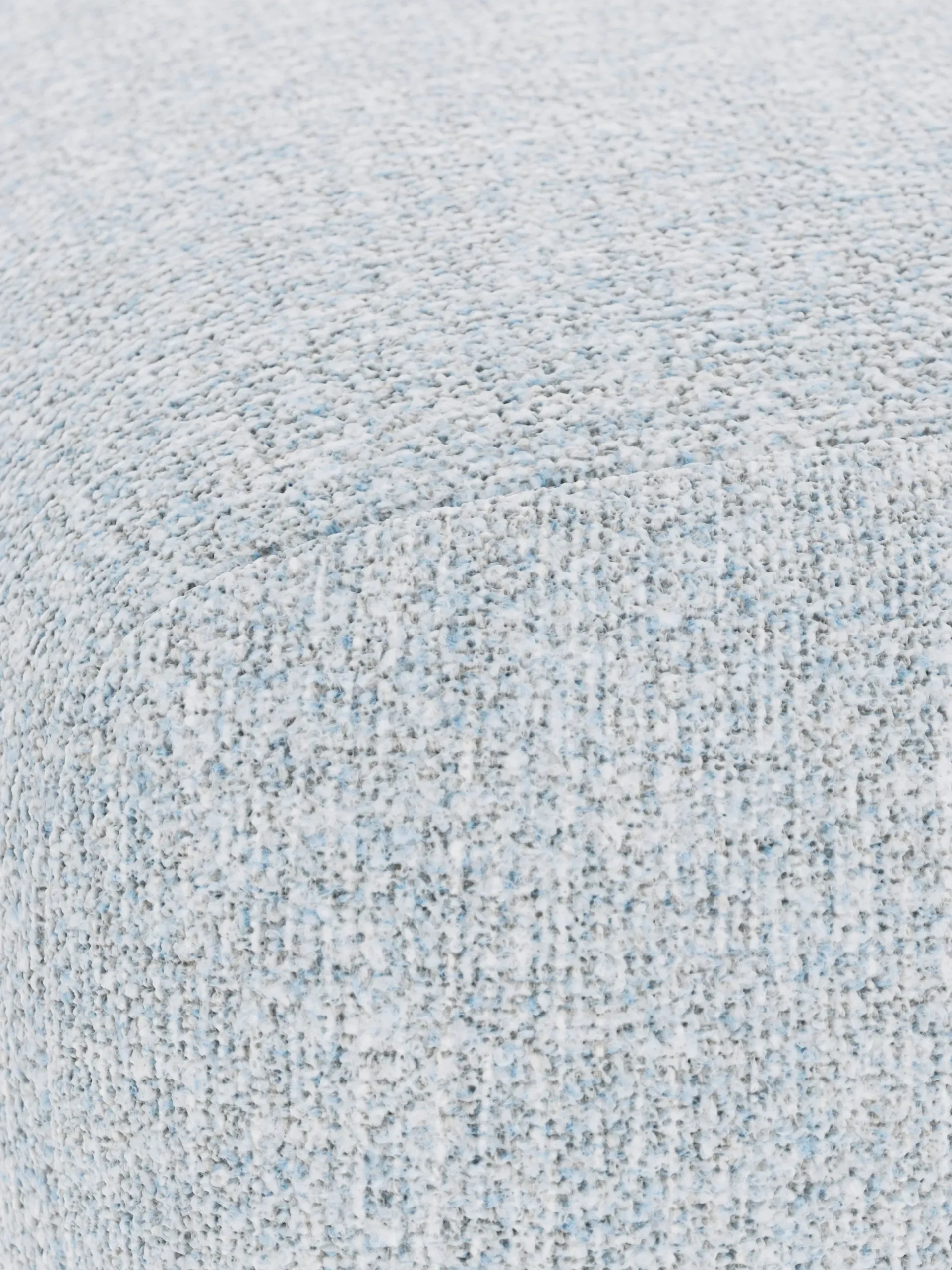 Pouf grande in bouclé Wolke