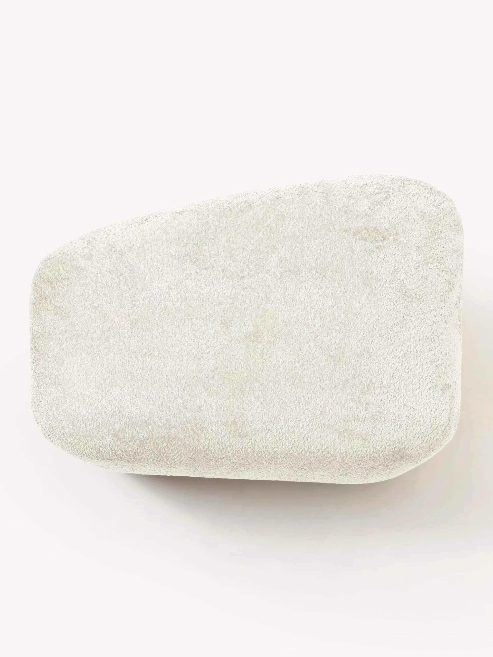 Pouf grande in bouclé Wolke