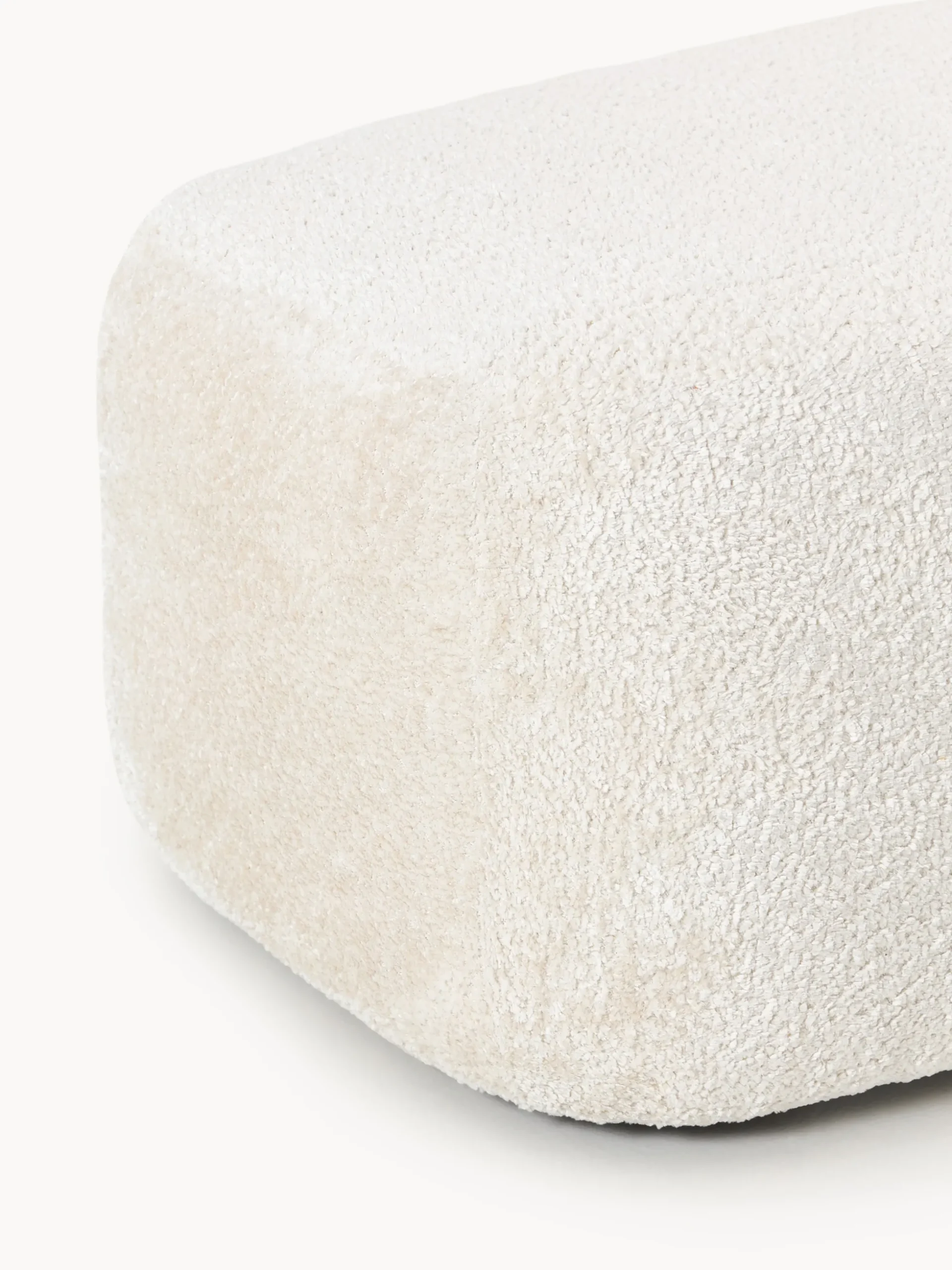 Pouf grande in bouclé Wolke