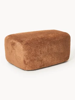 Pouf grande in bouclé Wolke