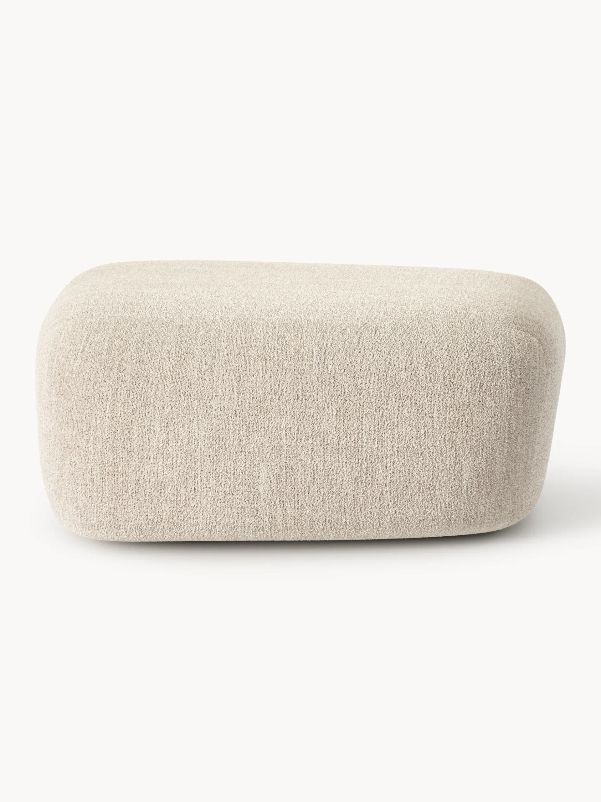 Pouf grande in bouclé Wolke