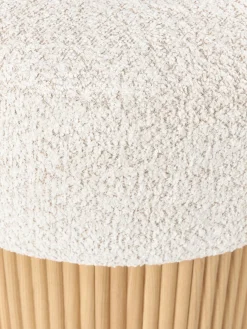 Pouf imbottito con contenitore Nala