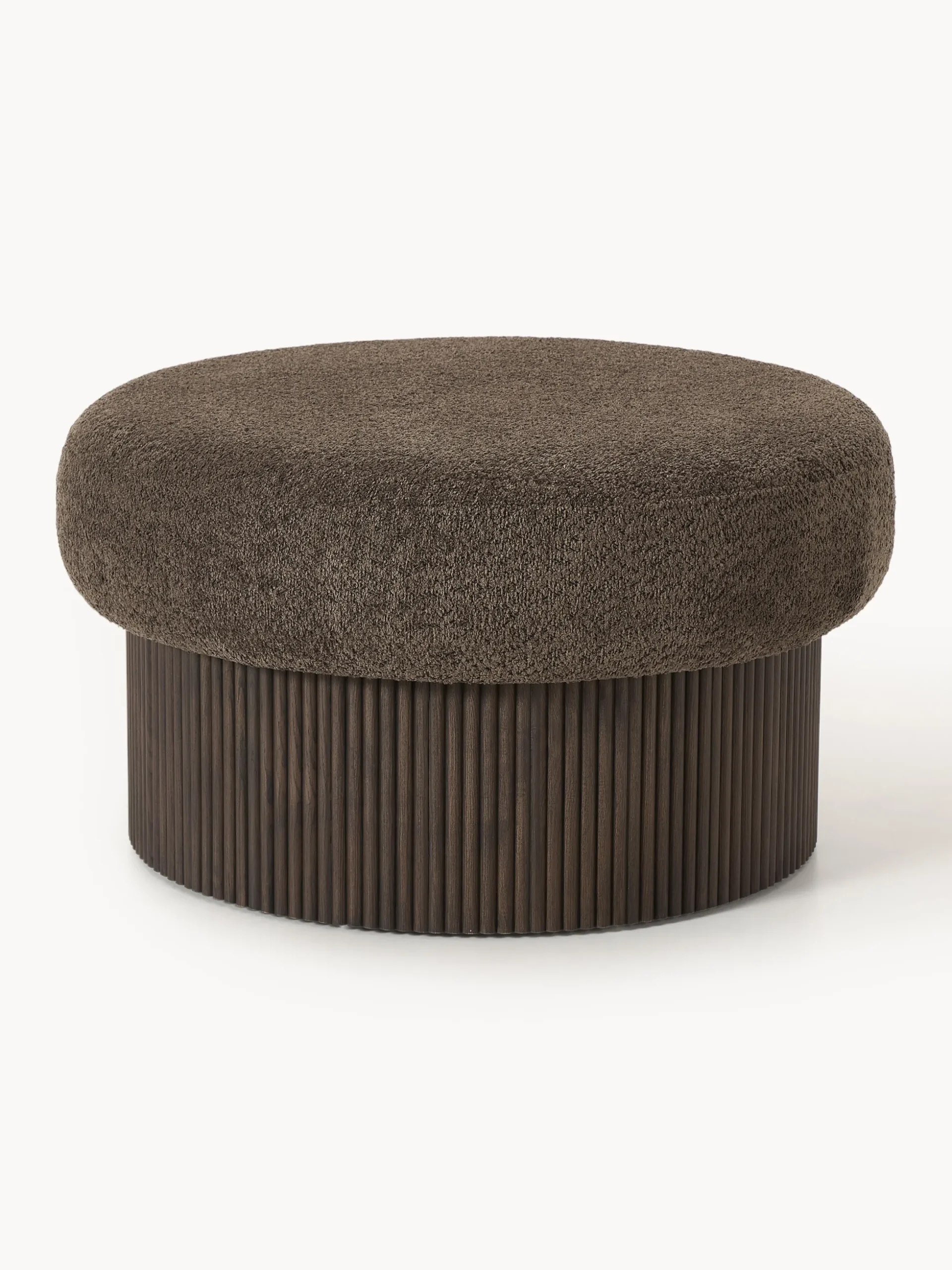 Pouf imbottito grande con contenitore Nala