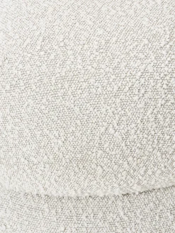 Pouf imbottito in bouclé Ellie