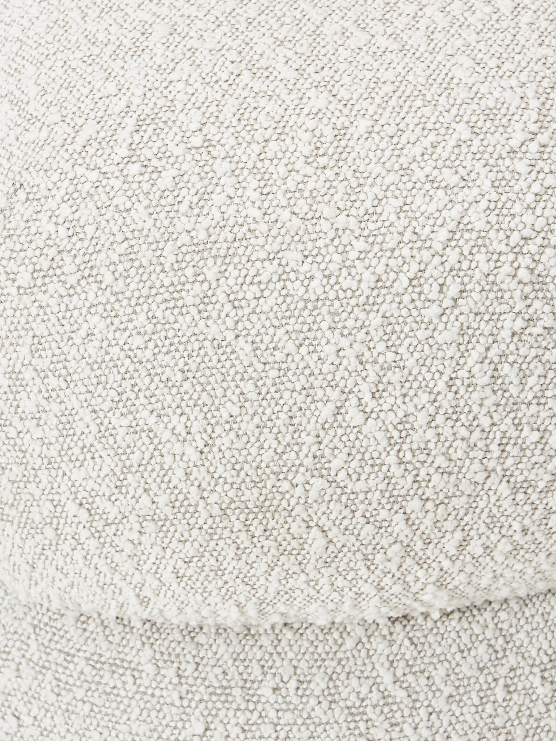 Pouf imbottito in bouclé Ellie
