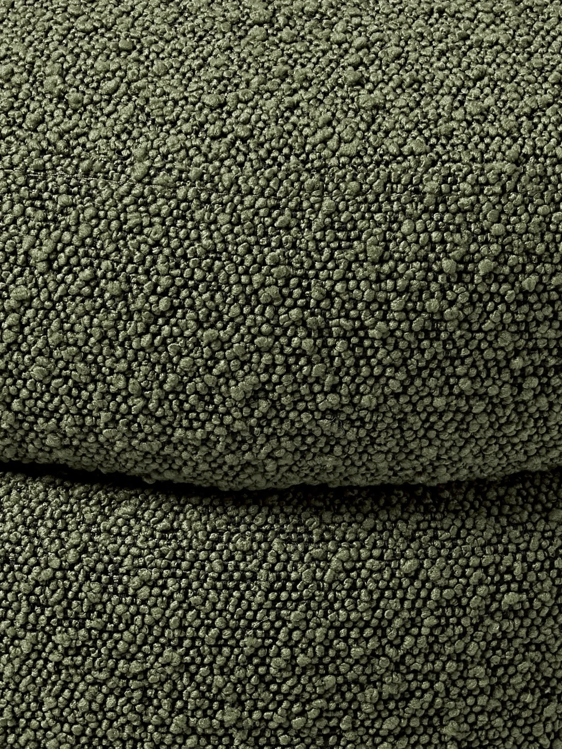 Pouf imbottito in teddy con contenitore Alto