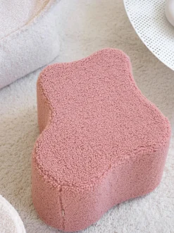 Pouf per bambini in teddy fatto a mano Cloud