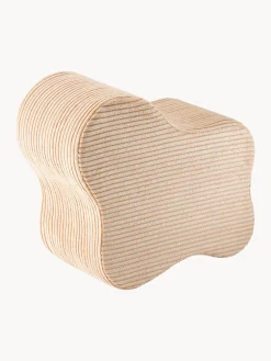 Pouf per bambini in velluto a coste fatto a mano Cloud