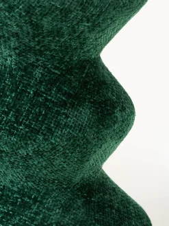 Pouf rotondo imbottito Zig Zag